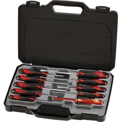 10pc MD TT-MV+ FL-PH-PZ Screwdriver Set